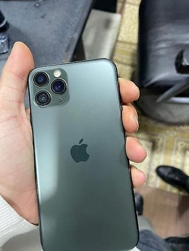 irshad telecom iphone 11 pro: IPhone 11 Pro, 128 GB, Matte Midnight Green, Face ID — 1