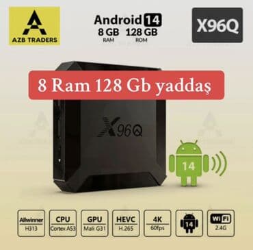 Smart TV boks Pulsuz çatdırılma, Ünvandan götürmə