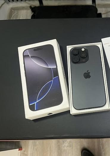 iphone satilir: IPhone 16 Pro, 128 GB, Graphite, Face ID — 1