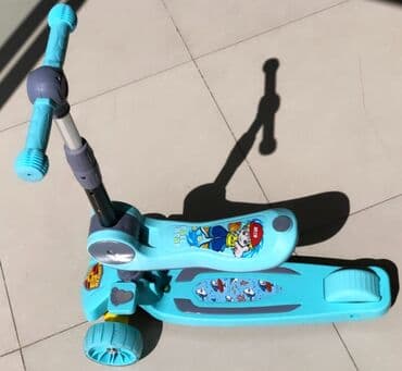 детские самокаты с родительской ручкой: 🔹️Scooter 🛴 🔹️Oturacaqlı skuter 🔹️Samokat 🆕️ 🔹️Ölkə daxili PULSUZ — 1