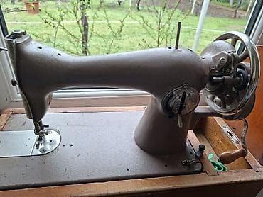 elektrik matoru: Mexanik tikiş maşını – stolüstü, pedallı/əl çarxlı idarəetmə ilə — 1