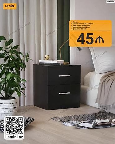 LA MINI tumba - Ölçülər: D 40 × H 50 × E 40 sm - Material: 18 mm — 1