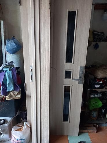 pendir: Interyer qapı dəsti – ağ palıd rəngi - Material: MDF/laminat üzlü — 2