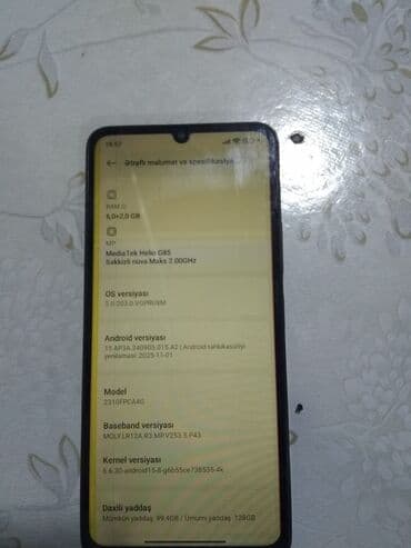 Mercedes-Benz: Poco C65, 128 GB, rəng - Qara, Sensor — 1