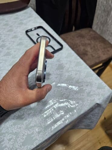 alcatel pro: IPhone 15 Pro Max, Gümüşü, Face ID — 5