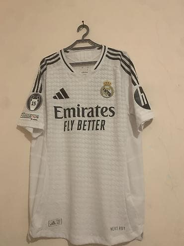 Futbolkalar: Futbolka, Adidas, M, rəng - Ağ — 1