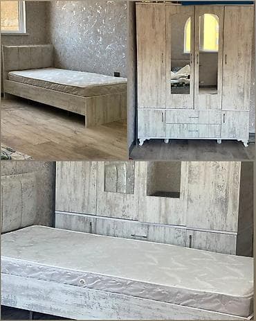 İkinəfərlik çarpayı, Dolab, Termo, 2 tumba, İşlənmiş