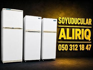 Soyuducular alırıq özümüz gəlib ünvandan aparırıq