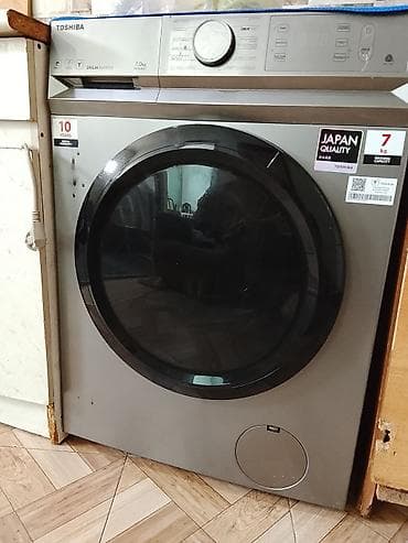 sharp soyuducu servis: Paltaryuyan maşın Toshiba, 7 kq, İşlənmiş, Avtomat, Qurutmasız — 1