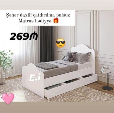 ikinci el tek carpayi: Yeni, Təknəfərlik çarpayı — 1