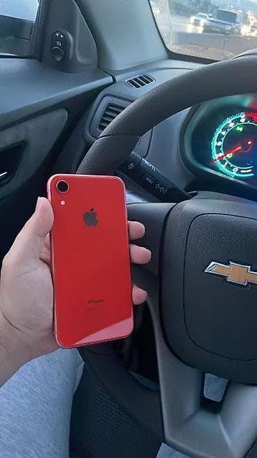 IPhone Xr, 128 GB, Qırmızı, Zəmanət, Face ID