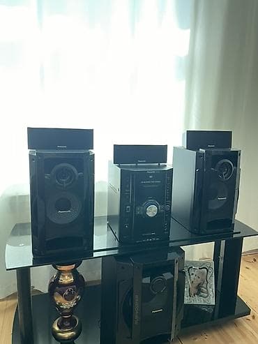 dinleme cihazı: Panasonic ev audio sistemi – güclü səsli mini Hi‑Fi komplekti — 2