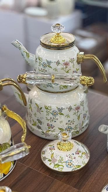 su çeni demir: Yeni, rəng - Ağ, Dəm caydanı, 2,5 bucket volume l — 1