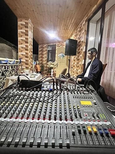 shure: Səhnə və tədbirlər üçün peşəkar səs avadanlığı Tərkib: - Dynacord — 1