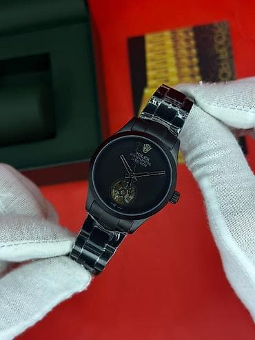sensor saatlar: ▪️Kişi qol saatı ▪️”*ROLEX*” markası ▪️Model: *Labelnoir * ▪️"Mat — 1