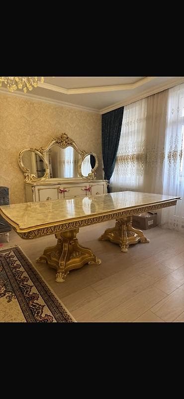 plastik pencere qapi: Yeni eve ölçüler düzgün gelmediyinə görə satılır. Stol uzunluğu: 2.55 — 3