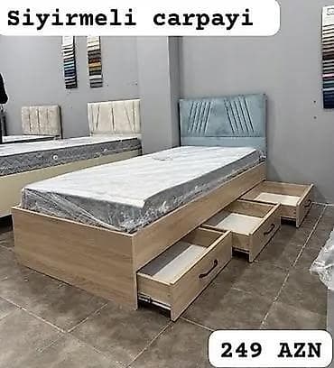 Yeni, Təknəfərlik çarpayı, Siyirməli — 1
