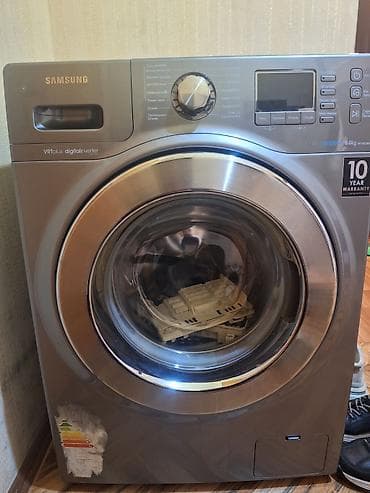 Salam! ​Samsung WF1802XEY/YLP model, 8 kq tutumlu paltaryuyan maşınımı