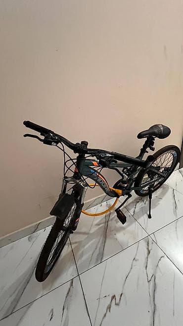 summa velosiped: Uşaq/yeniyetmə dağ velosipedi - Ölçü: 24 düym təkərlər (şinlər enli — 2
