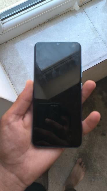 kamera monitörü: Realme C21, 64 GB, rəng - Göy, Barmaq izi — 3