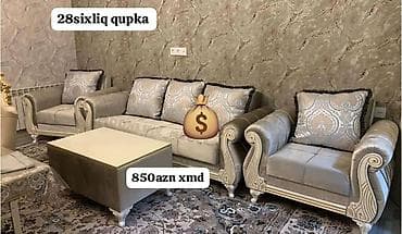 Divan və kreslo dəstləri: Yeni, Divan, 2 kreslo — 1