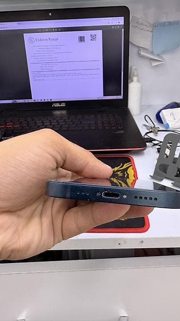 mini mikrofon: IPhone 13, 128 GB, Mavi, Face ID — 2