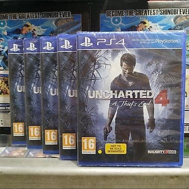 PlayStation 4 üçün “Uncharted 4: A Thief’s End” oyun diski -