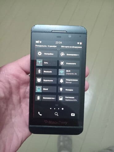 blackberry 9105: Blackberry Z10, rəng - Qara, Sensor — 6