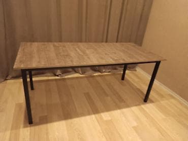 stullar islenmis: Masa – müasir minimalist dizayn - Üst lövhə: taxta fakturalı laminat — 6