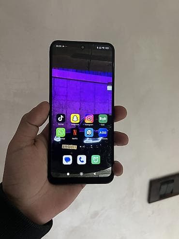 13 pro max case: Redmi Note 12, 128 GB, rəng - Göy, Face ID — 1