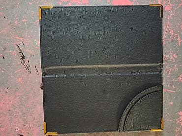 Elektron kitablar: Toxunma naxışlı qara dəri planşet/ultrabook üçün qoruyucu örtük - — 2