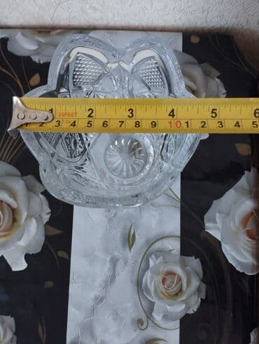 xrustal qab: Xrustal tulpan qablar — 5