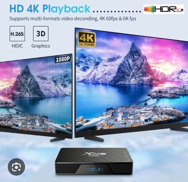 Yeni Smart TV boks Pulsuz çatdırılma, Ünvandan götürmə