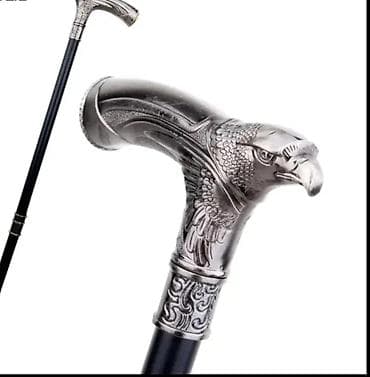 Yerimək üçün arabalar, çəliklər, əsalar, rollatorlar: Dekorativ Ģəzəyli Əsa/Qoltuq Dəstəyi - Model: müxtəlif fiqurlu — 9