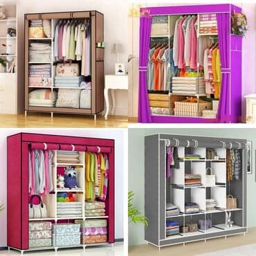 gilan parçaları: Yeni, Açılan, 3 qapılı Düz dolab, Qarderob, paltar dolabı — 1