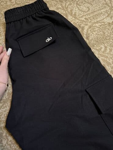 Audi: Bol kəsim Şalvar, Standart, rəng - Qara — 2