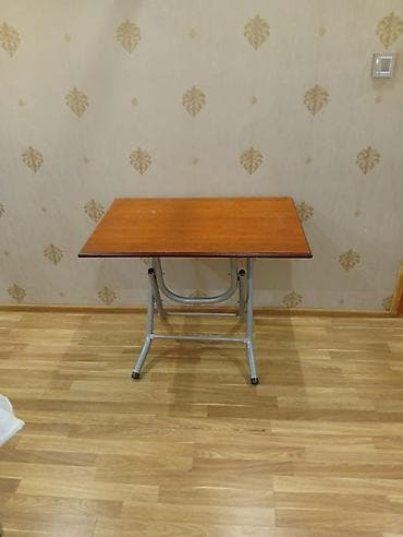 qatlanan stul: Qatlanan, Laminat, Dördbucaq masa — 2