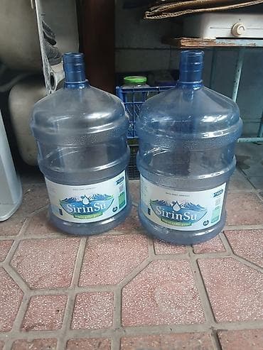 banka satışı: Məhsul: Madina Pure Water və ŞirinSu – 19 litrlik su qabı satilir. - — 1