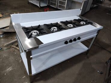 Qaz peçi Peşəkar mətbəx avadanlıqlarının istehsalı. Restoran və bağ