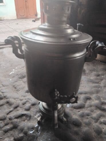 bildirçin əti satışı: İşlənmiş Od Samovar, 7 l, Rayonlara çatdırılma — 1
