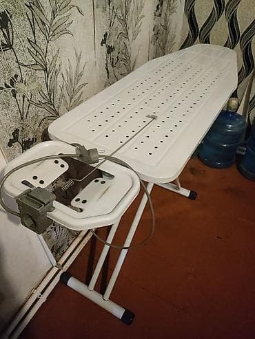 lovhə: Ütüləmə masası – metal korpuslu, geniş və sabit konstruksiya — 3