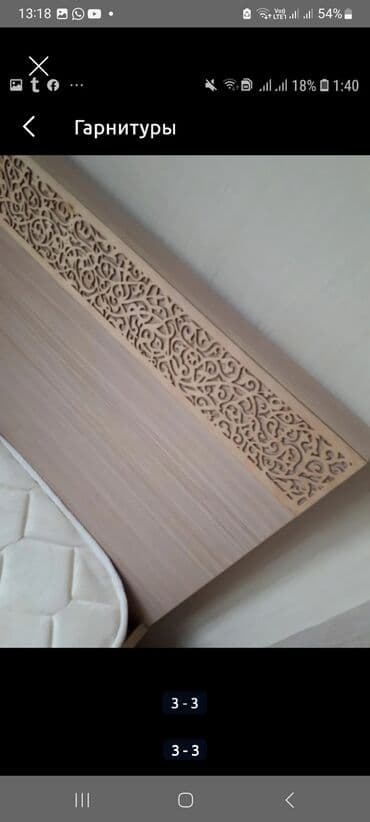 dowek: Б/у, Односпальная кровать, Без подьемного механизма, С матрасом, Без выдвижных ящиков, Азербайджан — 4