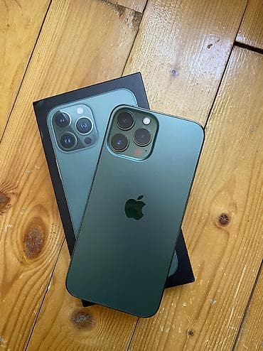 iphone xr max: IPhone 13 Pro Max, 128 GB, Yaşıl, Face ID — 1