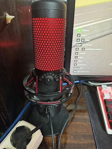 usb mikrafon: İşlənmiş Simli Mikrofon HyperX — 2