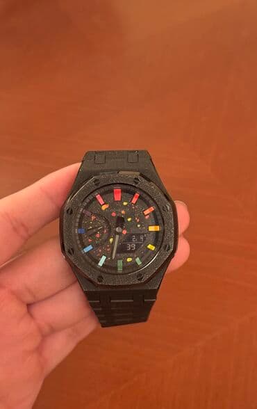 omega qol saatı: İşlənmiş, Qol saatı, Audermars Piguet, rəng - Qara — 6