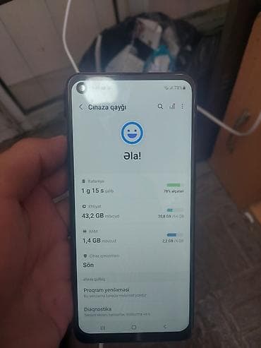 Samsung Galaxy A21S, 64 GB, rəng - Qırmızı, İki sim kartlı