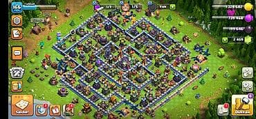 qiymətli daşlar: Clash of Clans hesabı – inkişaf etmiş əsas kənd - Bələdiyyə Binası — 1