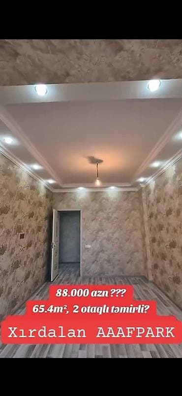 torpaq satilir bakida: 2 otaqlı, Yeni tikili, 65 kv. m — 4