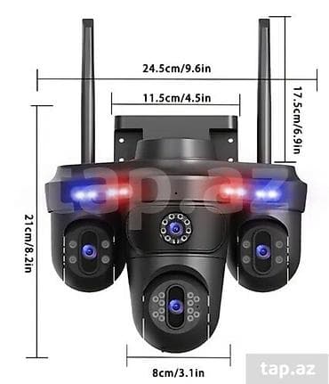 (Qiymet95azn cemi) Wifi Kamera Telfonla Izliyirsiz ve Kamerani Saga