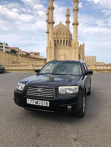 qusar bakı avtobus: Subaru Forester – qara rəng, universal kuzov, tam ötürücülü (AWD) — 2
